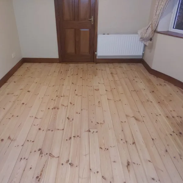 Sanded and Finished Floor 3 After